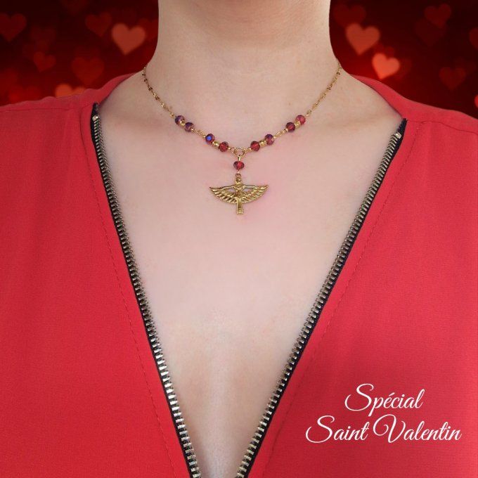 Saint Valentin - Collier Baiser d'Isis