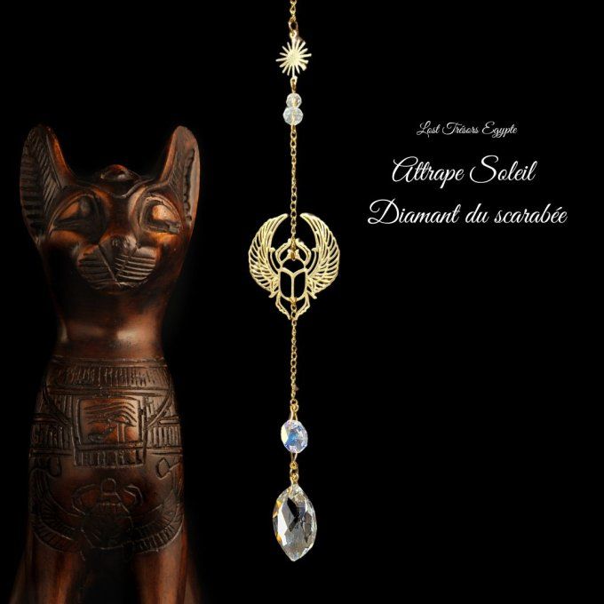 Attrape soleil - Suncatcher - Diamant du Scarabée 