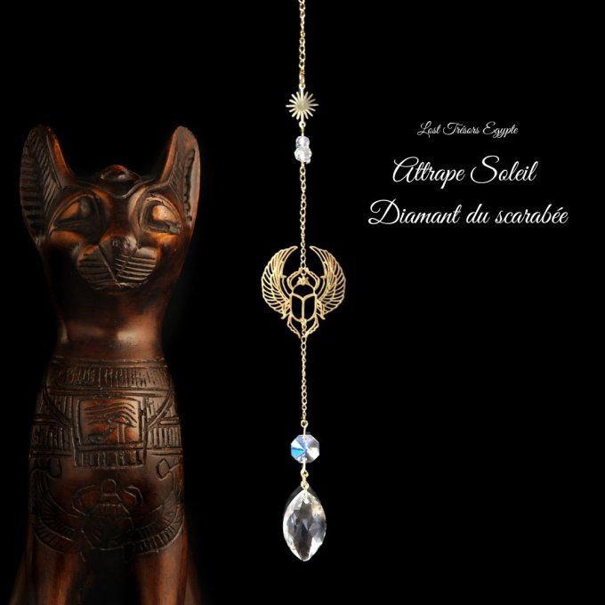 Attrape soleil - Suncatcher - Diamant du Scarabée 