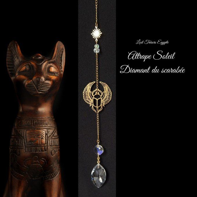 Attrape soleil - Suncatcher - Diamant du Scarabée 