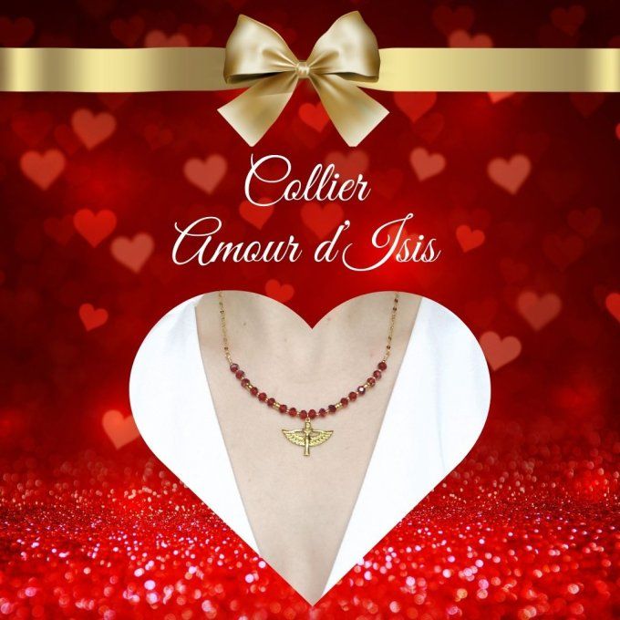 Saint Valentin - Collier Amour d'Isis